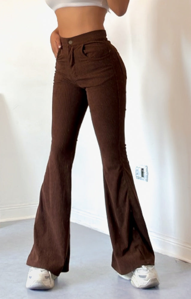 Pantalon ximena marron