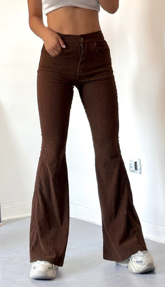 Pantalon ximena marron