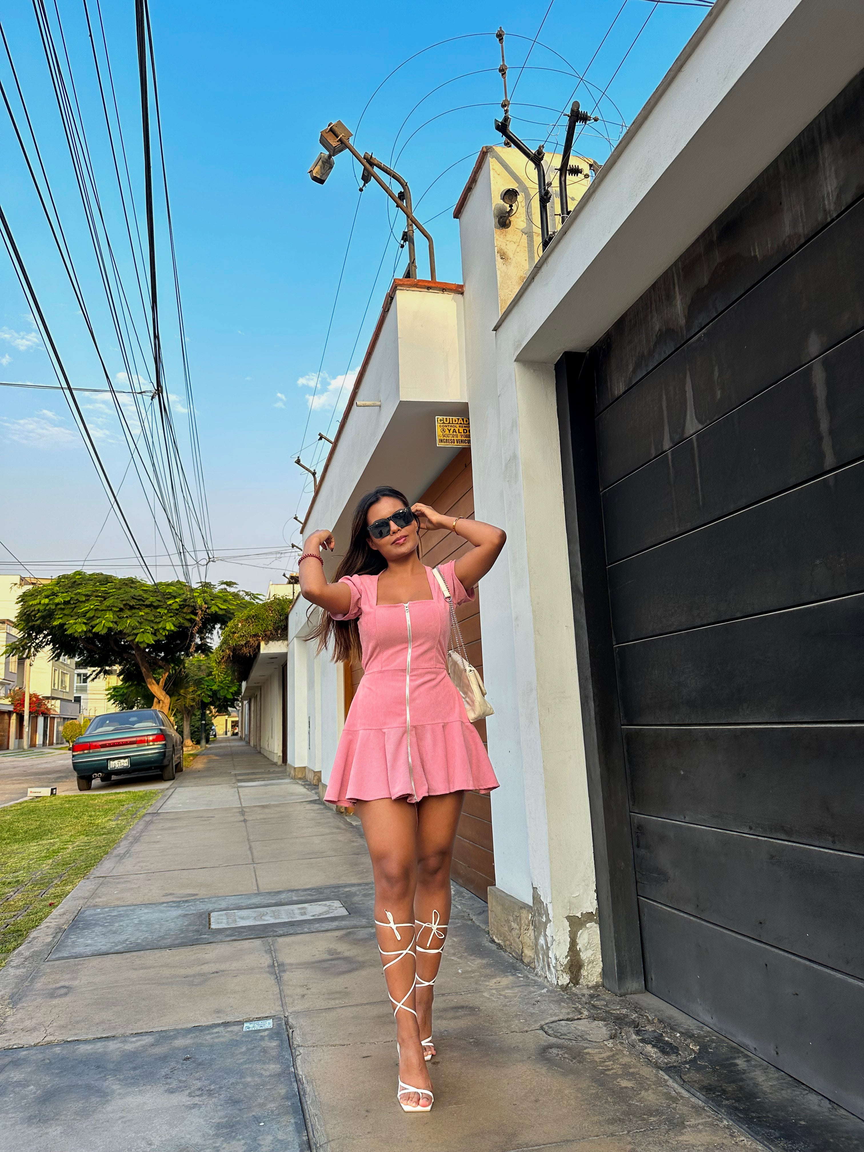 Melissa Vestido Rosado