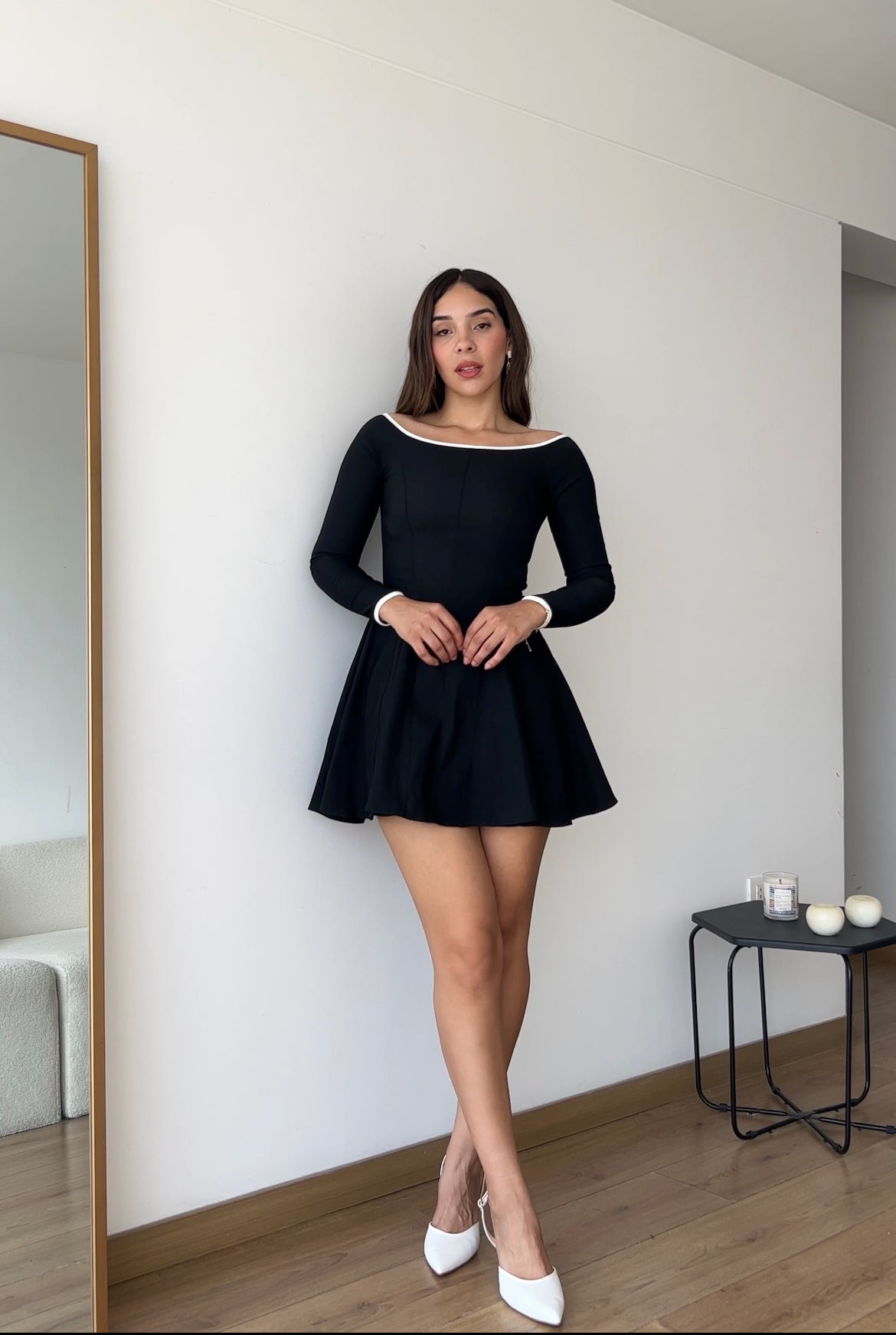 Mariana vestido negro