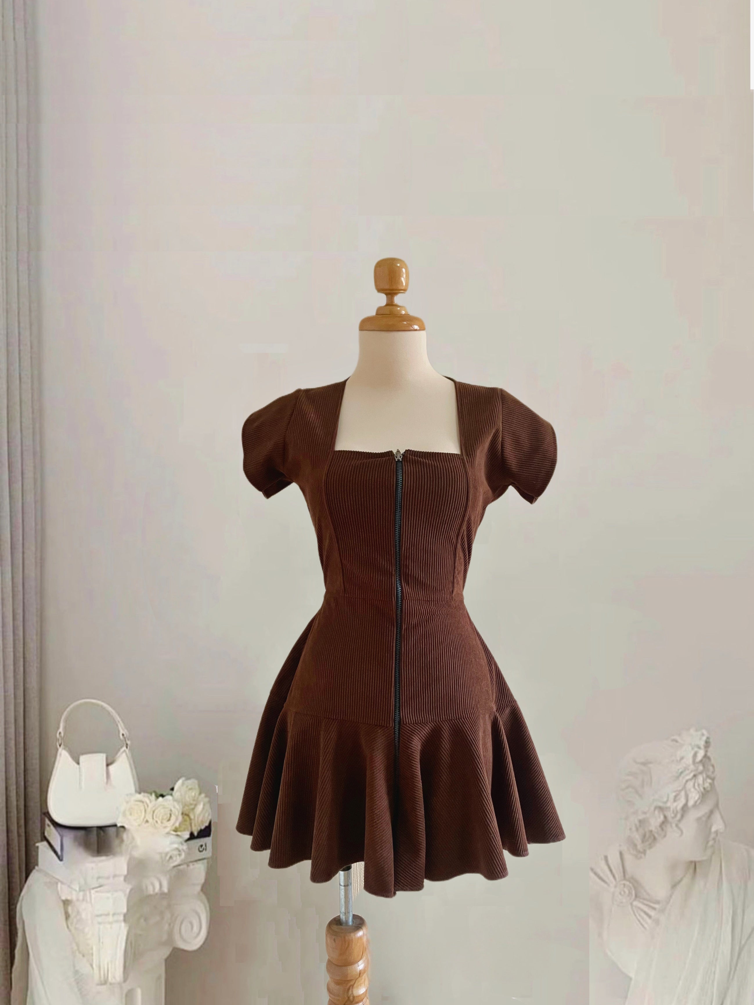 Melissa Vestido marron