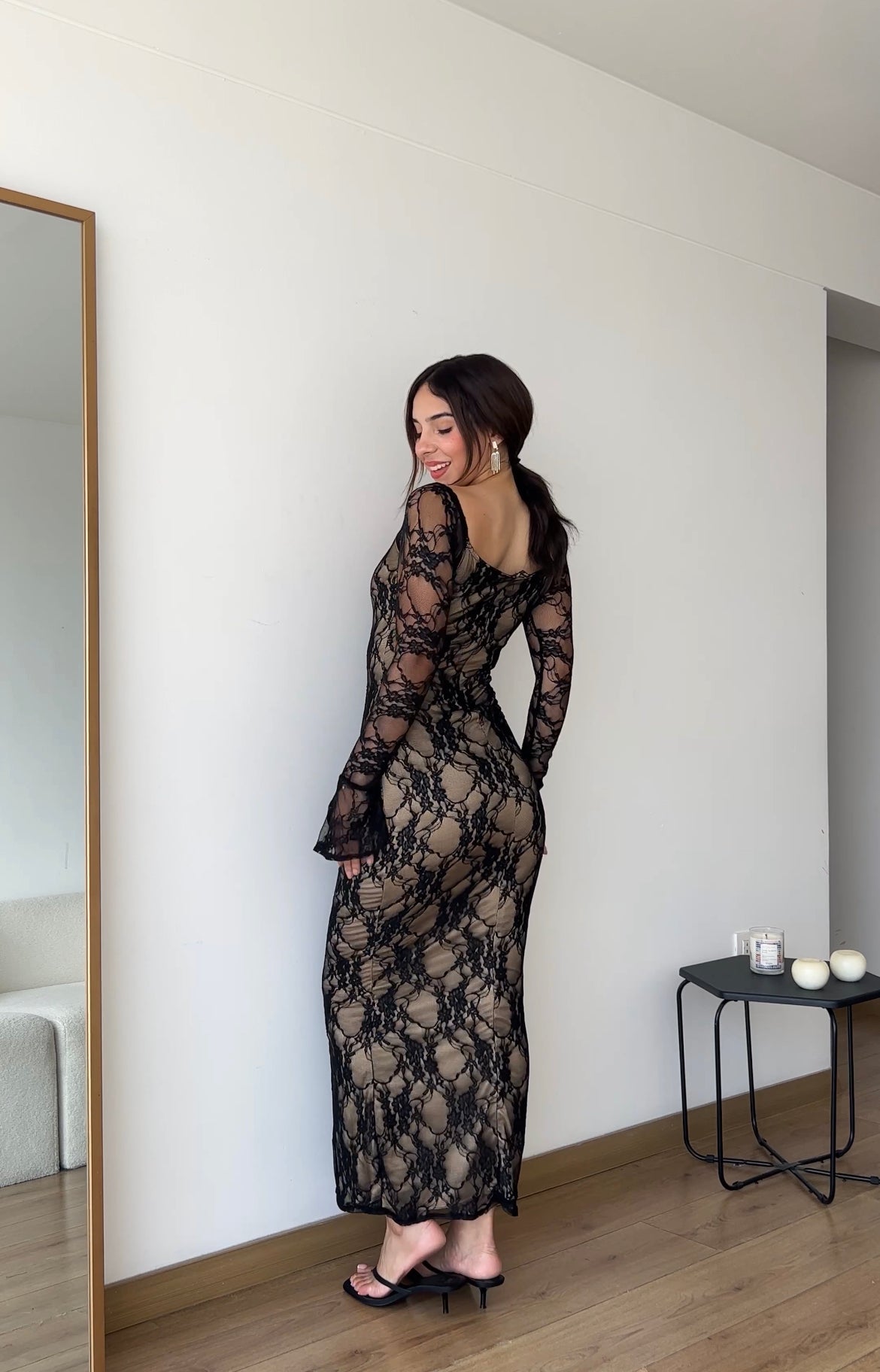 A Raquel vestido Negro