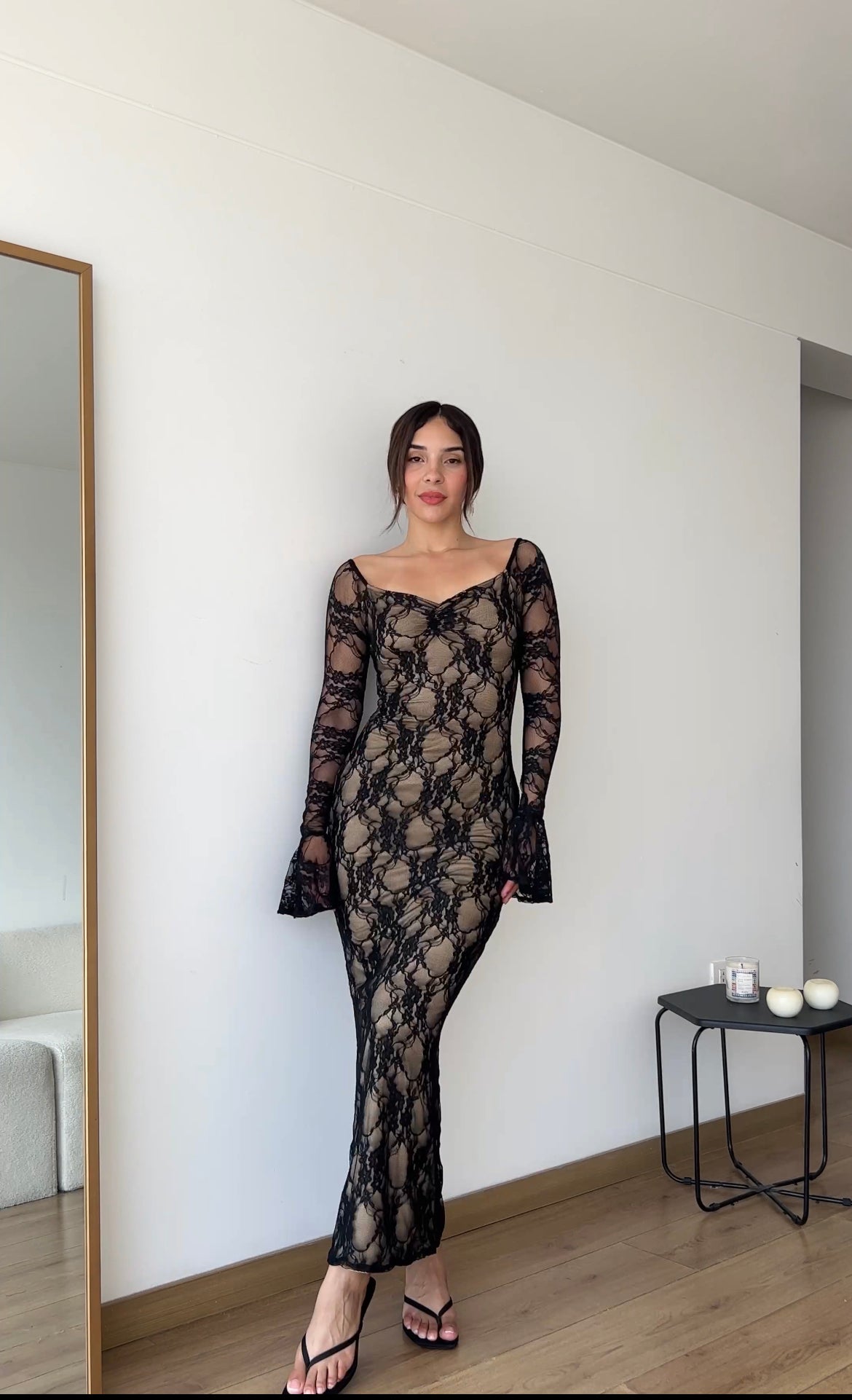 A Raquel vestido Negro