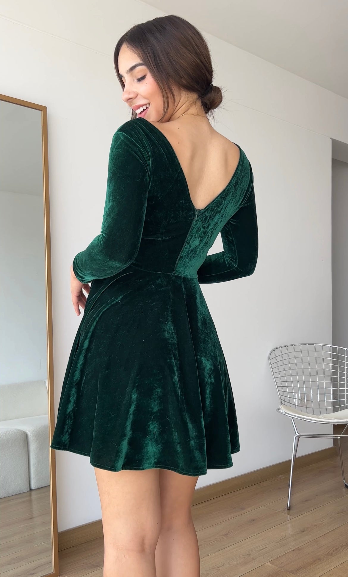 Solange Vestido verde